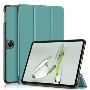 lot 2303 image: Gylint Case for OnePlus Pad Go 2023 11.4, PU Leather Folding Folio Stand Case Cover in Green