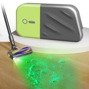 lot 10101 image: Vacuum-Cleaner-Dust-Display-Light, Green Light Attachment Suitable for Dyson Shark Bissell, Reveal Dog Fur Cat Hair, Upgrade Accessories Universal LED Lamp