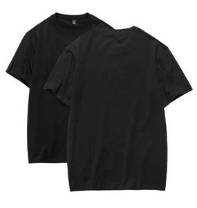 lot 20333 image: Womens Short Sleeve Tops Summer T Shirts Round Neck Casual Tee Black Kpop Medium