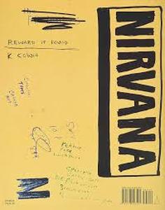 lot 6086 image: Kurt Cobain Journals Nirvana Notebook