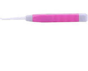 lot 10002 image: 5-in-1 Earpick with Replacement Tips Pink Handle