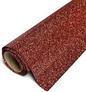 lot 20390 image: Glitter Heat Transfer Vinyl Bronze