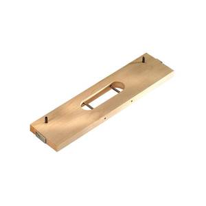 lot 2045 image: SOSS 204-IT Wood Router Guide Template for 204 Invisible Hinges, 38 Bit