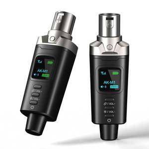 lot 2061 image: Aokeo AK-M1 XLR Bluetooth Receiver-High-Fidelity Wireless Audio Adapter,100ft Stable Connection,Stereo for Speakers,Mixers,DJ Equipment,Weddings(2 Pack)