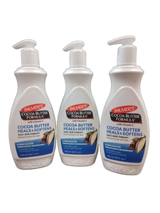 lot 6320 image: Palmers Cocoa Butter Formula with Vitamin E Body Lotion 400ml, Set of 3