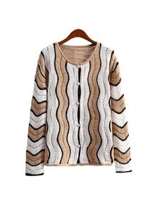 lot 6396 image: Eliacher Womens Knit Jacket Sweaters (US 12-14) size L