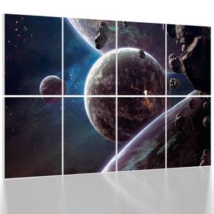 lot 13979 image: UMIACOUSTICS 8 Pcs 0.7Inch Thick Art Acoustic Panels, Total 47.2 x 31.5 Decorative Acoustical Wall Panels, Sound Absorbing Art Panels for Home, Office, Hotel, Recording Studio, Supernova