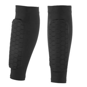 lot 14066 image: LXUEJIE A Pair of Soccer Shin Guards Shin Pads for Kids Youth Adult, Calf Compression Sleeve with Honeycomb Pads, Lightweight Calf Protective Gear Ideal for Football, Taekwondo, MTB & More