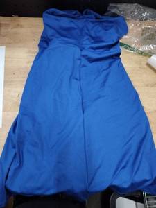 lot 14109 image: Blue Strapless Dress Large