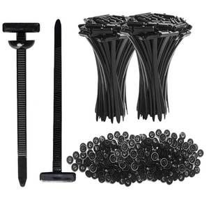 lot 14157 image: Havgufil Nylon Universal Cable Tie Buckle, Multifunctional Automotive Self-Locking Zip Ties Clips for Car Repair-Fender, Engine Cover, Trunk Liner, Zipper Clip Fasteners Replaces Screws,100PCS