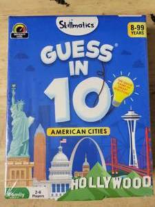 lot 20088 image: Skillmatics Guess in 10 American Cities Card Game