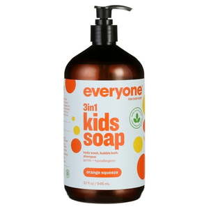 lot 20151 image: Everyone 3-in-1 Soap for Kids Orange Squeeze 32 oz.