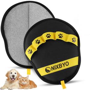 lot 20237 image: NIXBYO Pet Hair Removal Glove, Cat & Dog Hair Remover Magic Brush, Dog Grooming Gloves with Paw 5-Finger Design, Pet Hair Removal Tool for Car, Couch, Carpet, Furniture, Clothing