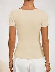 lot 6438 image: Zesica Womens T-Shirt Medium Apricot size M