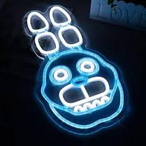lot 13991 image: FNAF Bonnie Neon Light