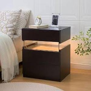 lot 19092 image: Nightstand with 2 Drawers Model A25