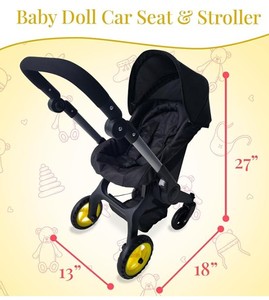lot 19089 image: Childrens Stroller with Canopy