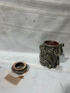 lot 25975 image: Elephant Wax Candle Warmer