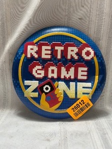 lot 26012 image: Retro Game Zone Metal Sign
