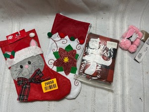 lot 26050 image: Lot of Misc. Christmas Items