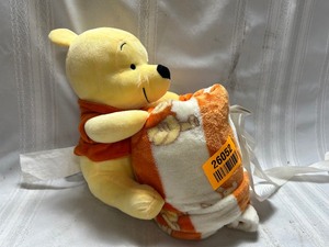 lot 26052 image: Winnie The Pooh Stuffy & Blanket