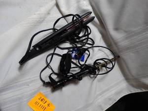 lot 26184 image: Curling Iron & Flat Iron