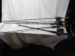 lot 26204 image: Lot of Misc. Fishing Poles