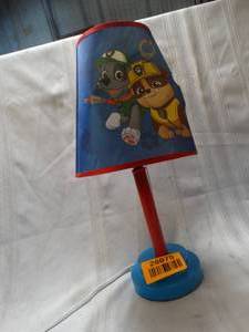lot 26075 image: Kids Paw patrol Lamp