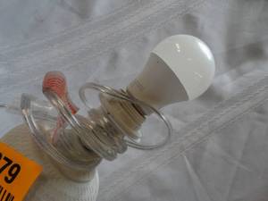 lot 26079 image: White Table Lamp