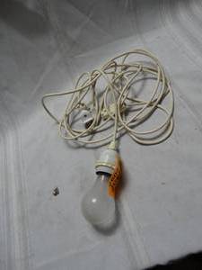lot 26084 image: Vintage Garage Hanging Lamp