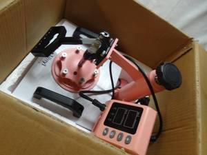 lot 26112 image: Lya vinyl Heat Press Machine PINK 12x18inch