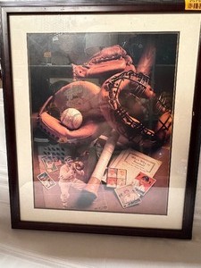 lot 25794 image: Picture of Baseball Gloves & Ball