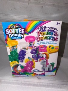 lot 25802 image: Cra-Z-Art Softee Dough Princess Ponies & Unicorns