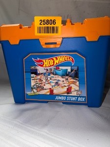 lot 25806 image: Hot Wheels Jumbo Stunt Box