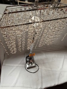 lot 25826 image: Chandelier Type Table Lamp