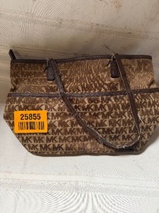 lot 25855 image: Brown Michael Kors Purse