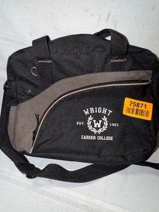 lot 25871 image: Wright Career College Bag