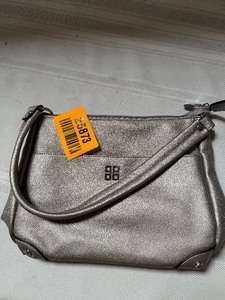 lot 25873 image: Grey Metallic Bag