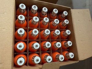 lot 25895 image: Replaceable Orange Christmas Lights