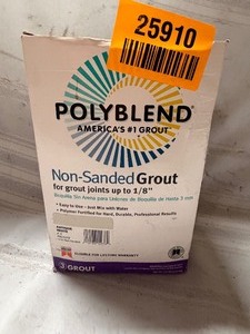 lot 25910 image: Polyblend Sand Grout