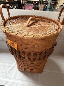 lot 25932 image: Whickered Baske w Misc. Socks