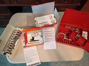 lot 924 image: Extra Bernina Feet.  For Sewing Machine.