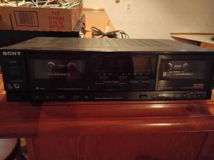 lot 994 image: Sony Stereo Cassette Deck   Located in basement