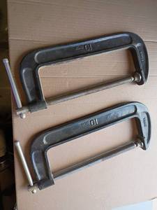 lot 1015 image: 10in C Clamps