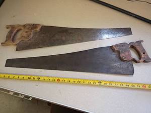 lot 1016 image: 2 Hand Saws