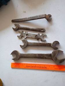 lot 1035 image: Extra Large Wrenches and More