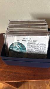 lot 1159 image: The Danbury Mint Men in Space Series Permanent Reference Cards Complete Set