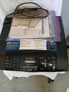 lot 1327 image: Brother MFC-255CW Color Inkjet All-in-One with Wireless Networking