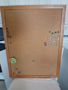 lot 1344 image: Cork boards 24x18 and  36x14