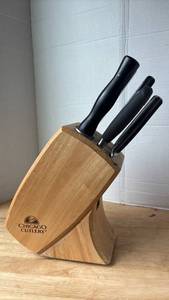 lot 1407 image: Chicago Cutlery Knife Block Set 7 Pieces
